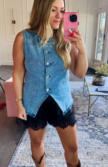 High Noon Denim Vest