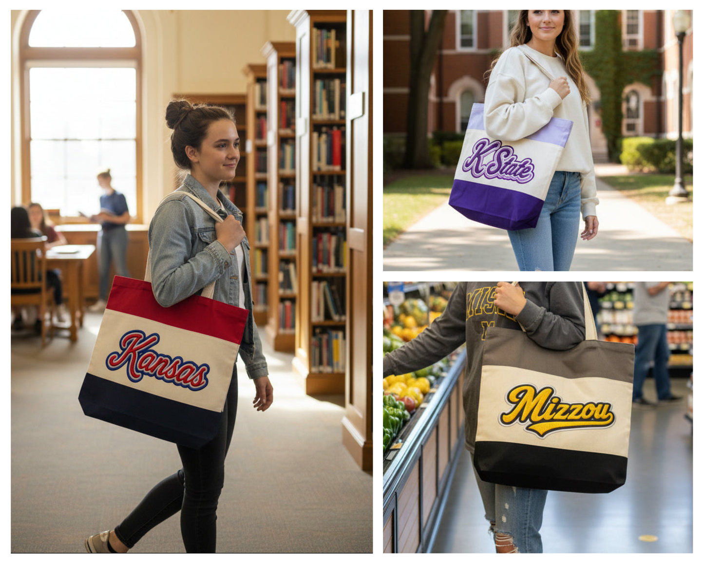 Local College Tote Bags