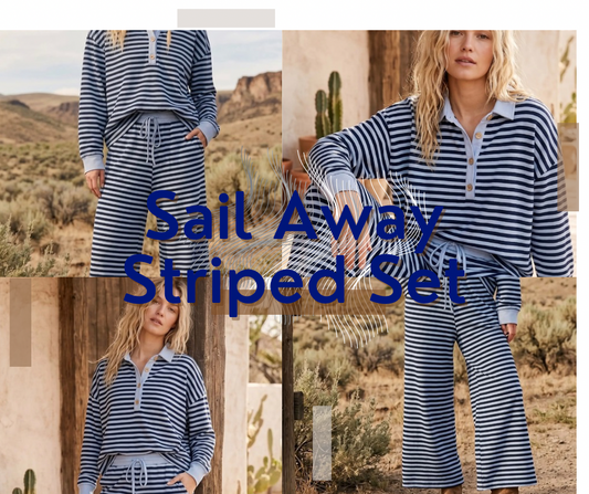 Sail Away Stripe Set