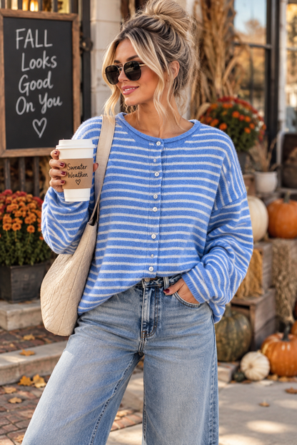 Cloud Nine Blue Cardigan
