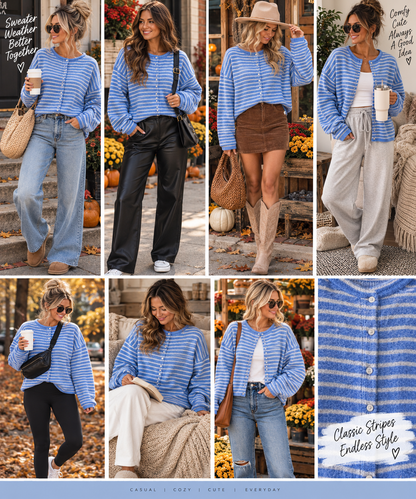 Cloud Nine Blue Cardigan
