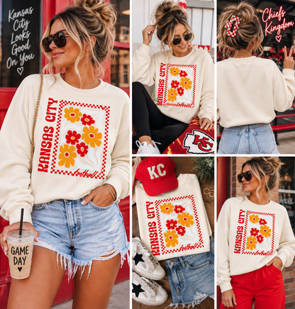 KC Flower Power Crewneck