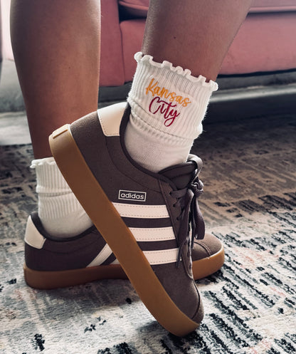 Kansas City Ruffle Socks