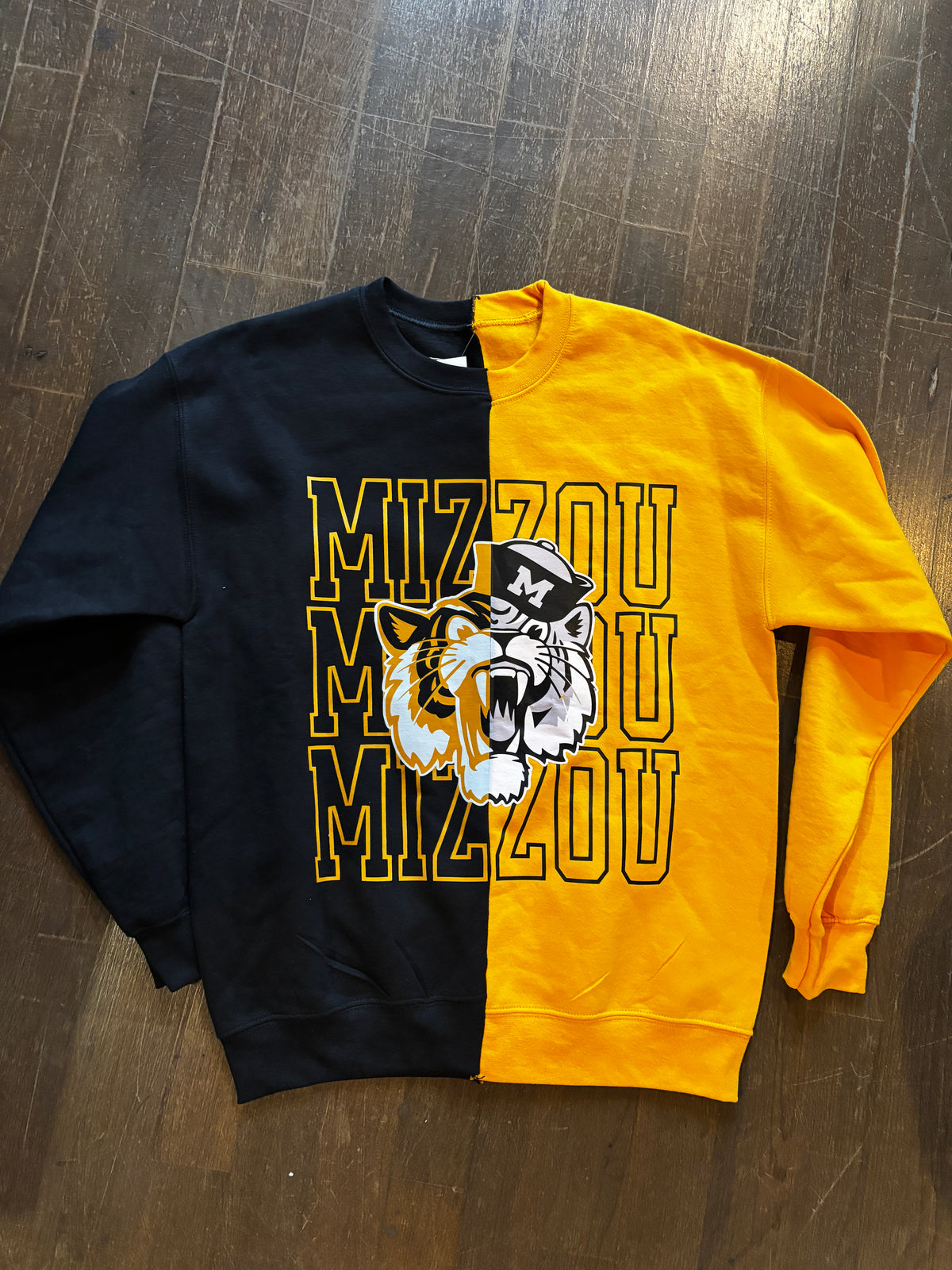 Split Mizzou Sweatshirt