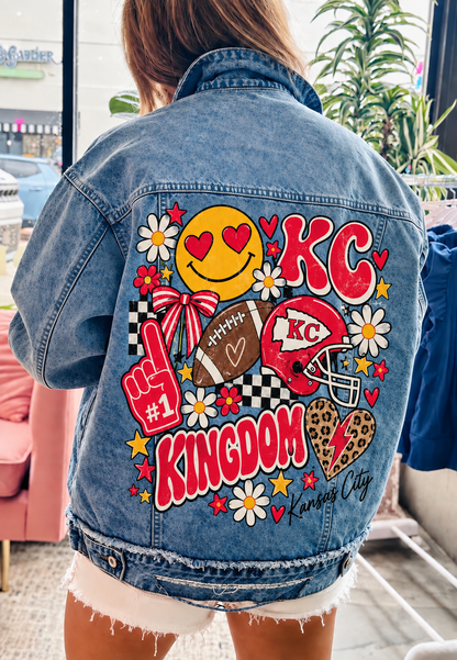 The KC Retro Free Spirit Oversized Denim Jacket