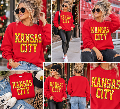 Polka Dot Kansas City Sweatshirt