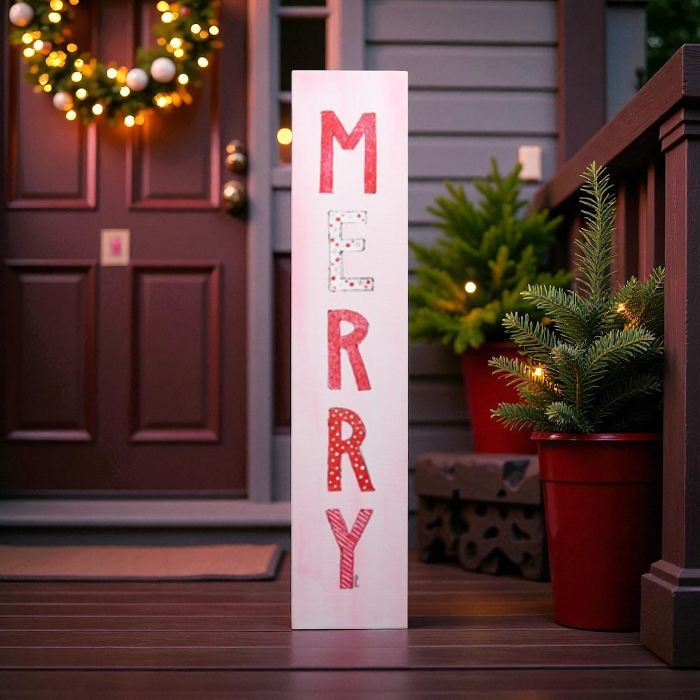 Merry Porch Sign