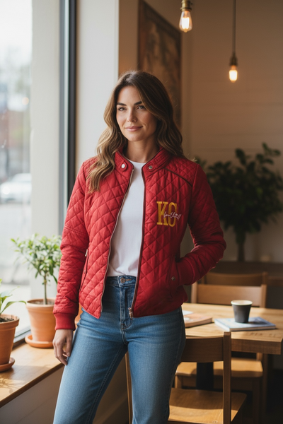KC Football Quilted Jacket