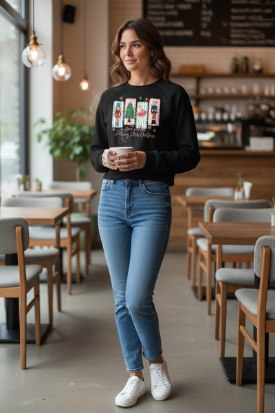 Have Yourself a Merry Little Christmas Crop Sweatshirt