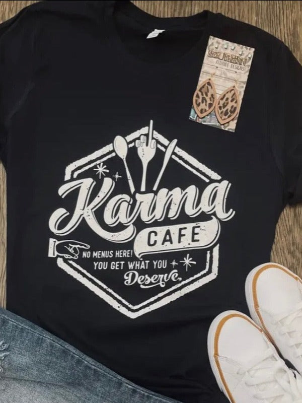 Karma Cafe Graphic Tee