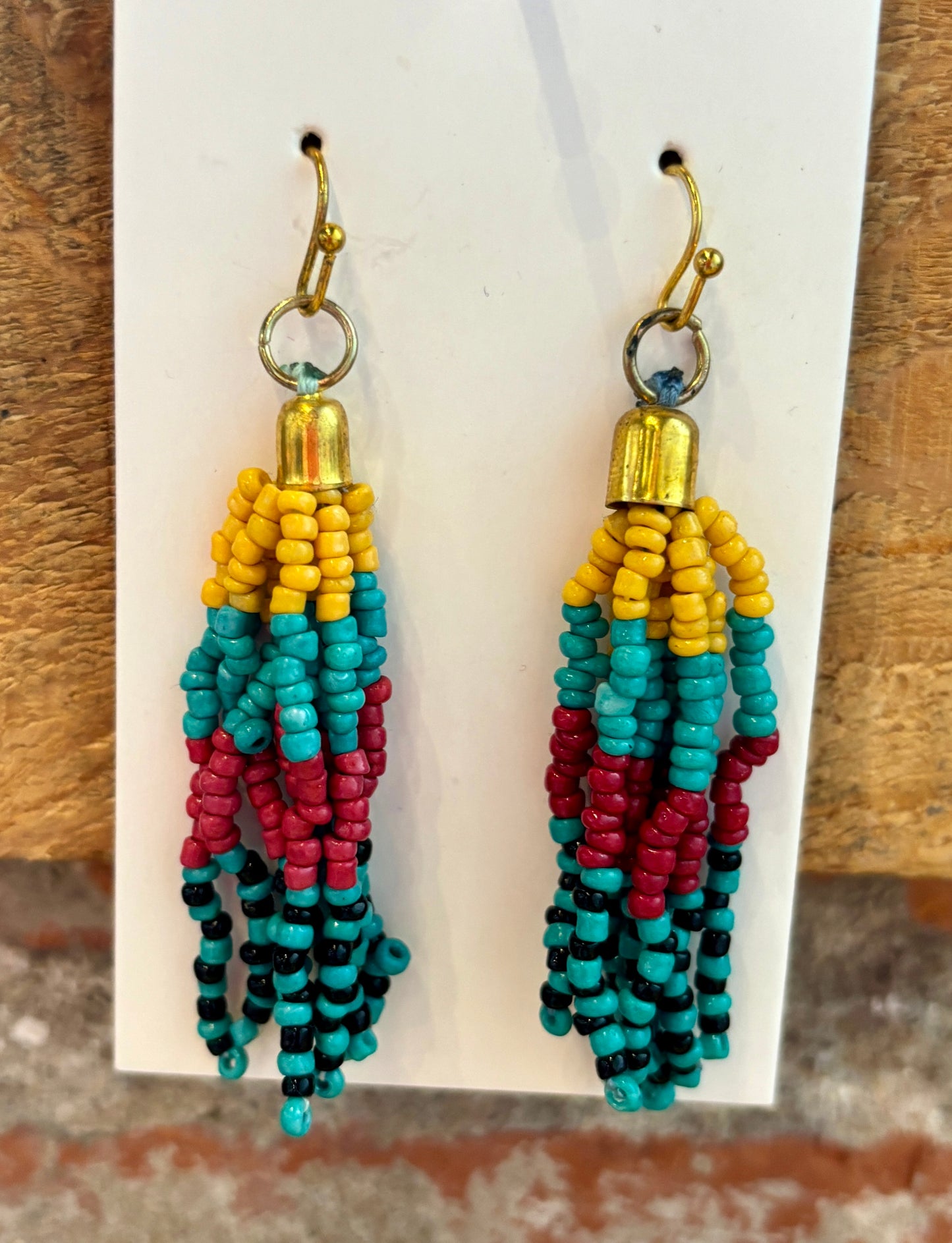 Beaded Dangle Earrings