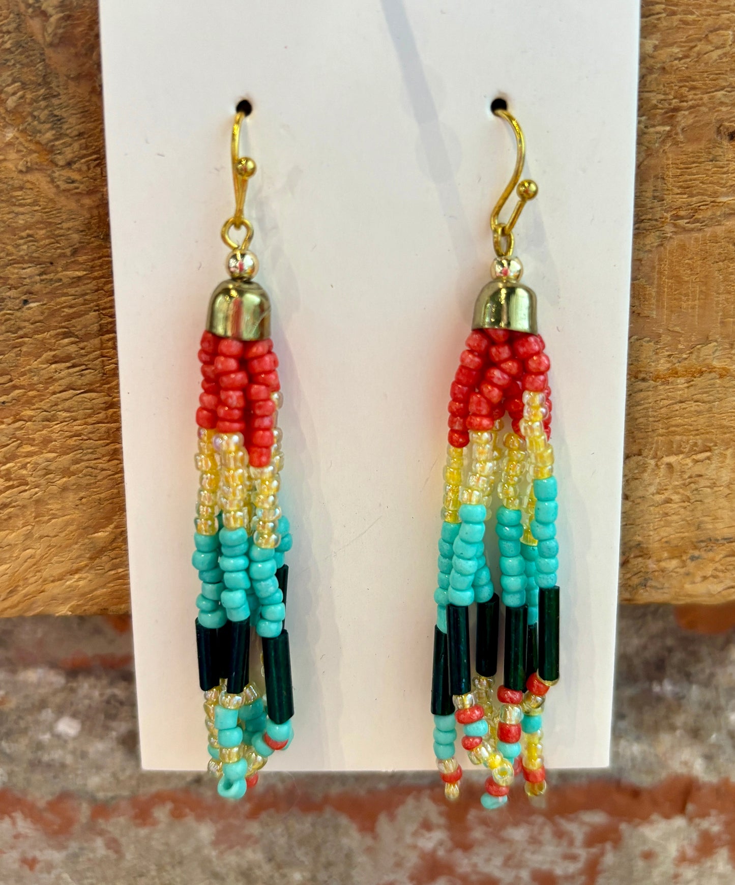 Beaded Dangle Earrings