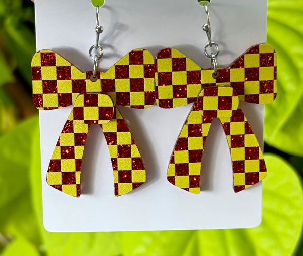 Kansas City Bow Earrings