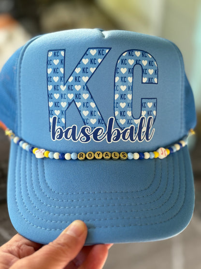 Kansas City Baseball Trucker Hats