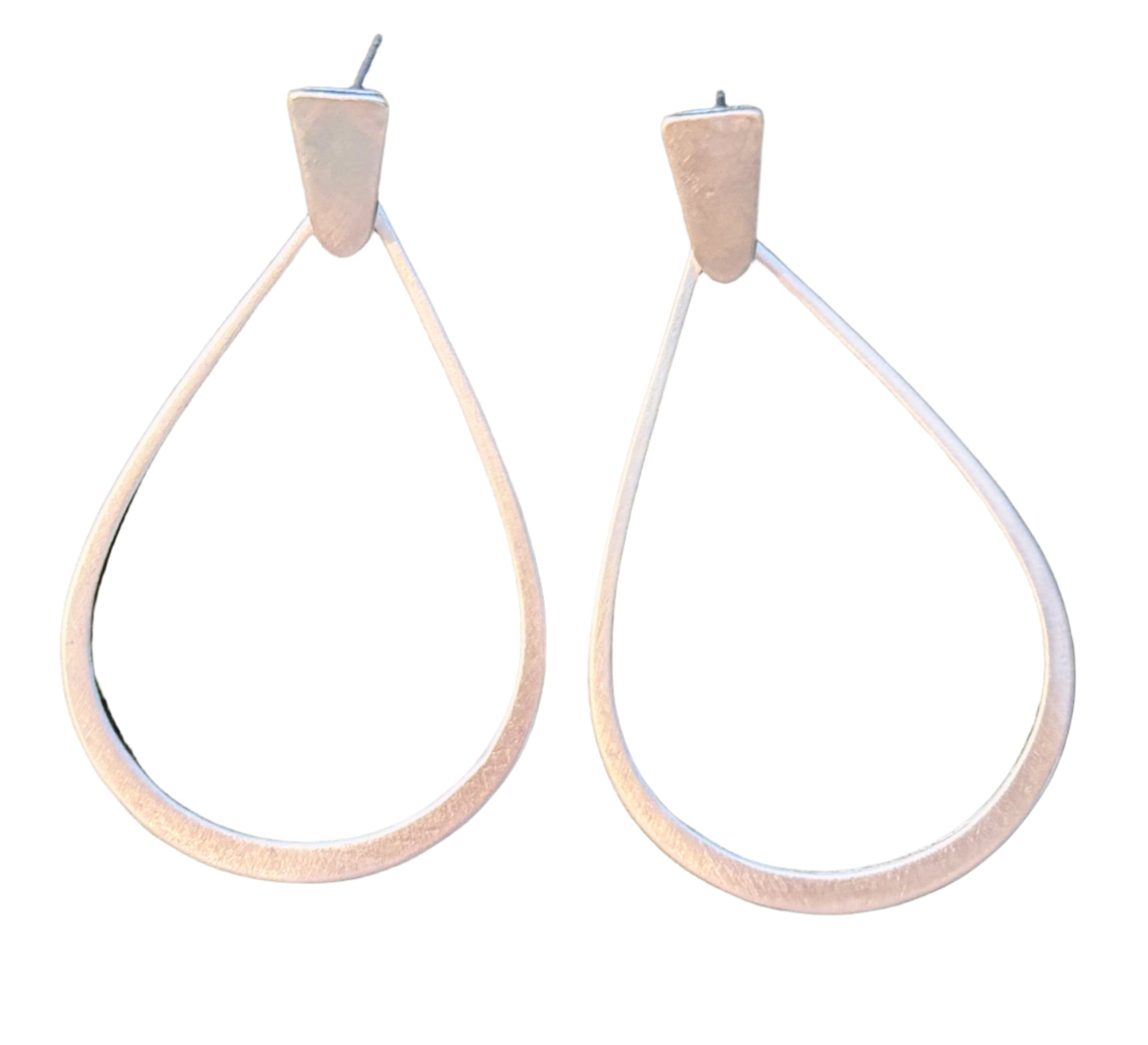 Matte Teardrop Earrings