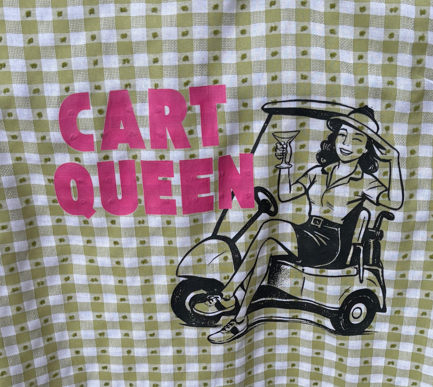 Cart Queen Gingham Top