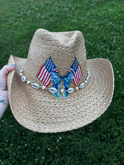 USA Straw Hat