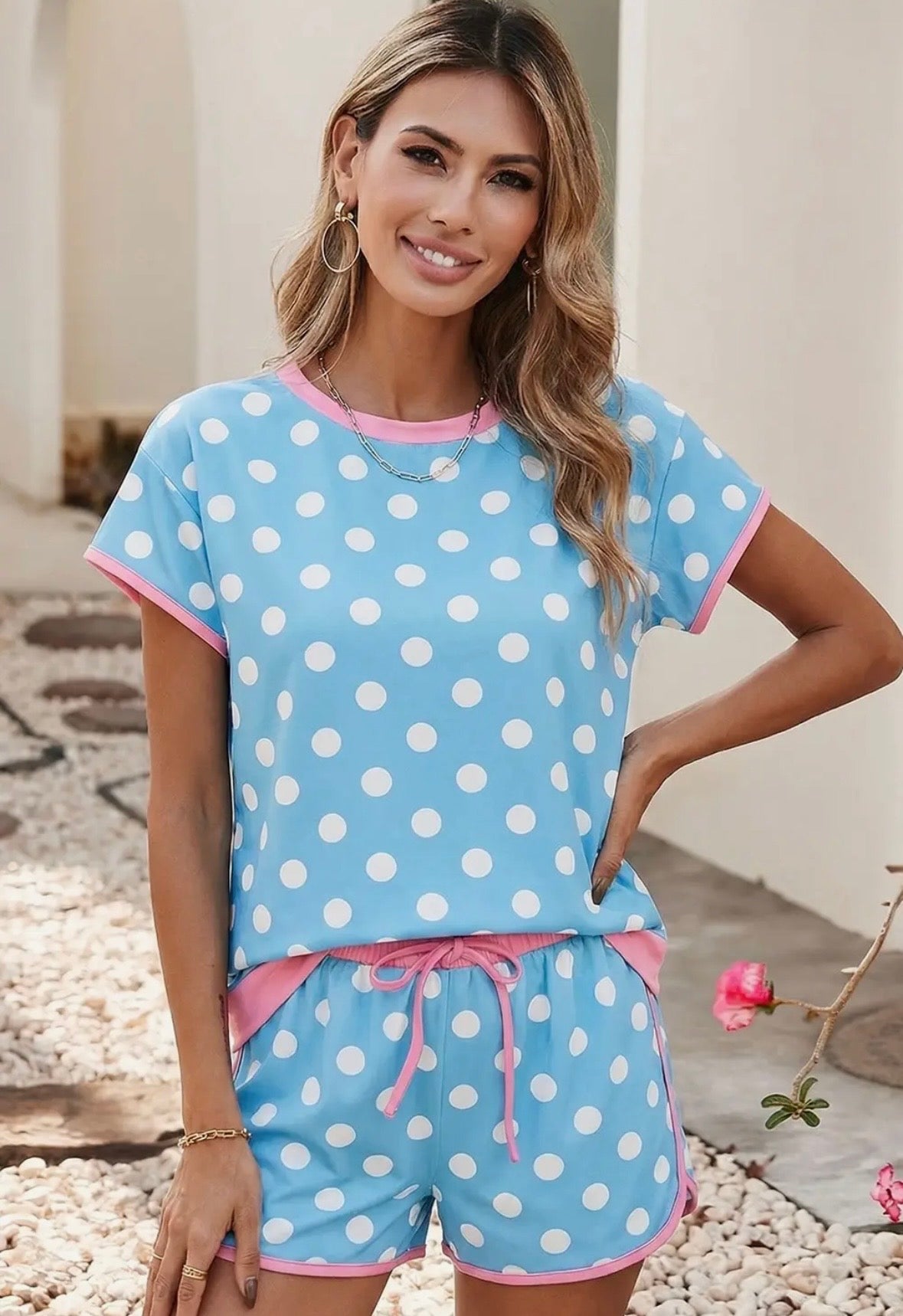 Camille Polka Dot Set