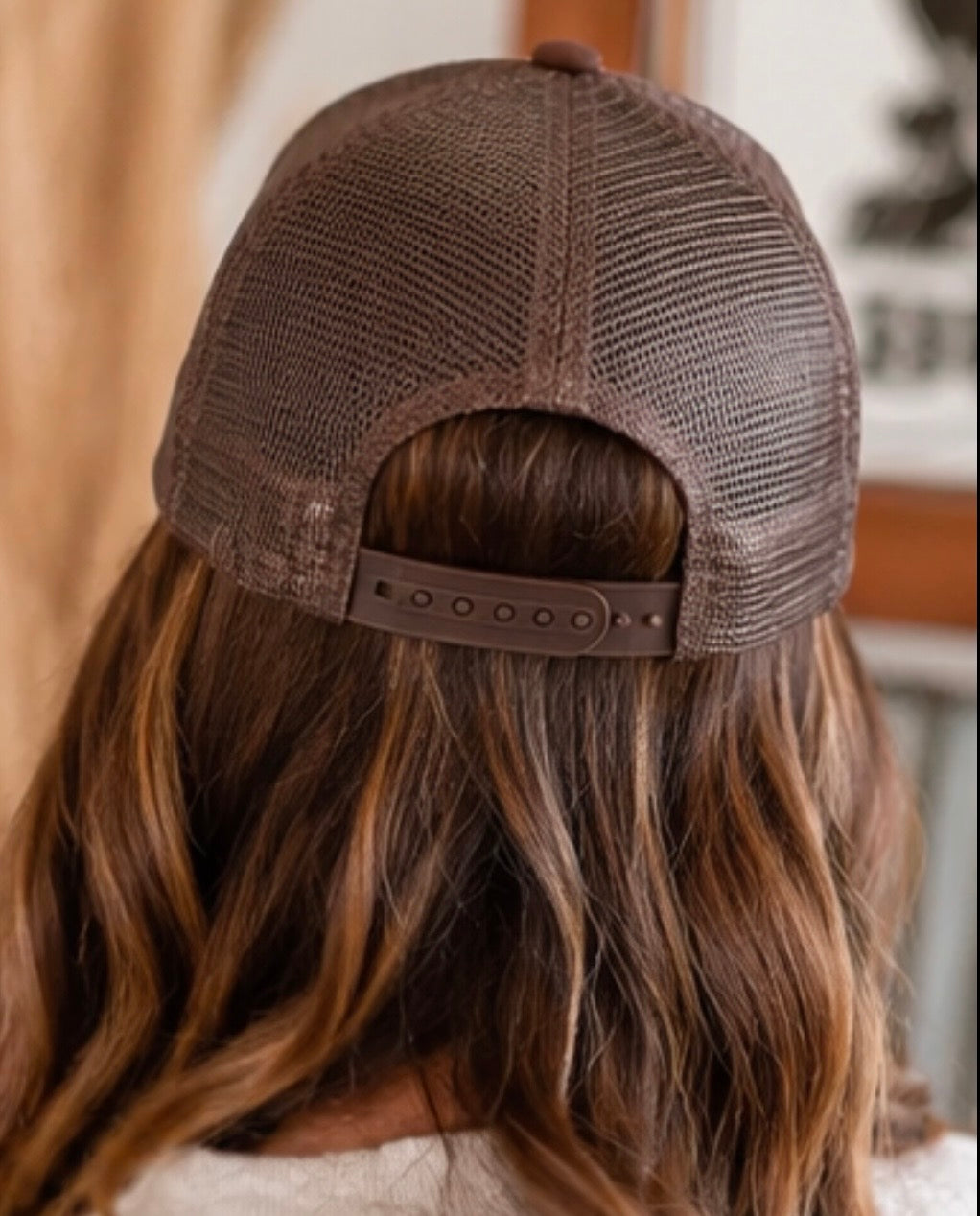 Granny's Faux Patchwork Mallard Trucker Hat