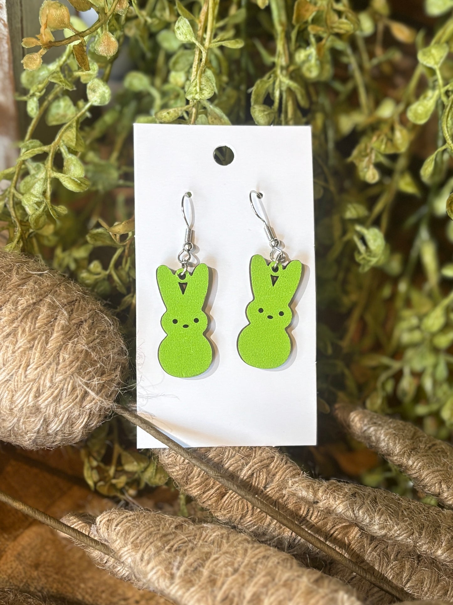 Peep Bunny Earrings