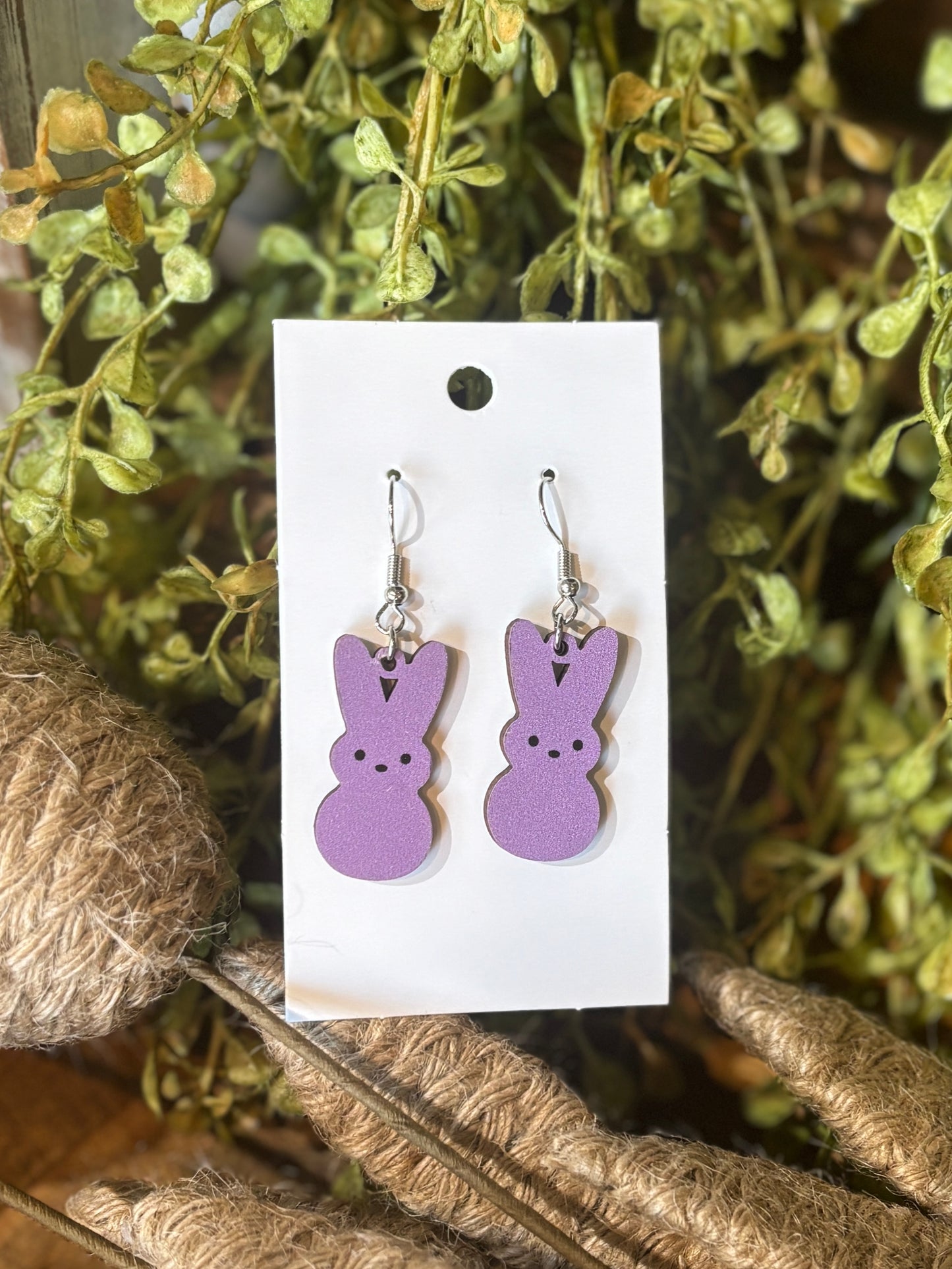 Peep Bunny Earrings