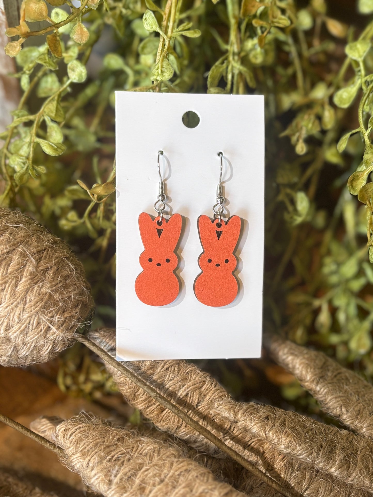 Peep Bunny Earrings