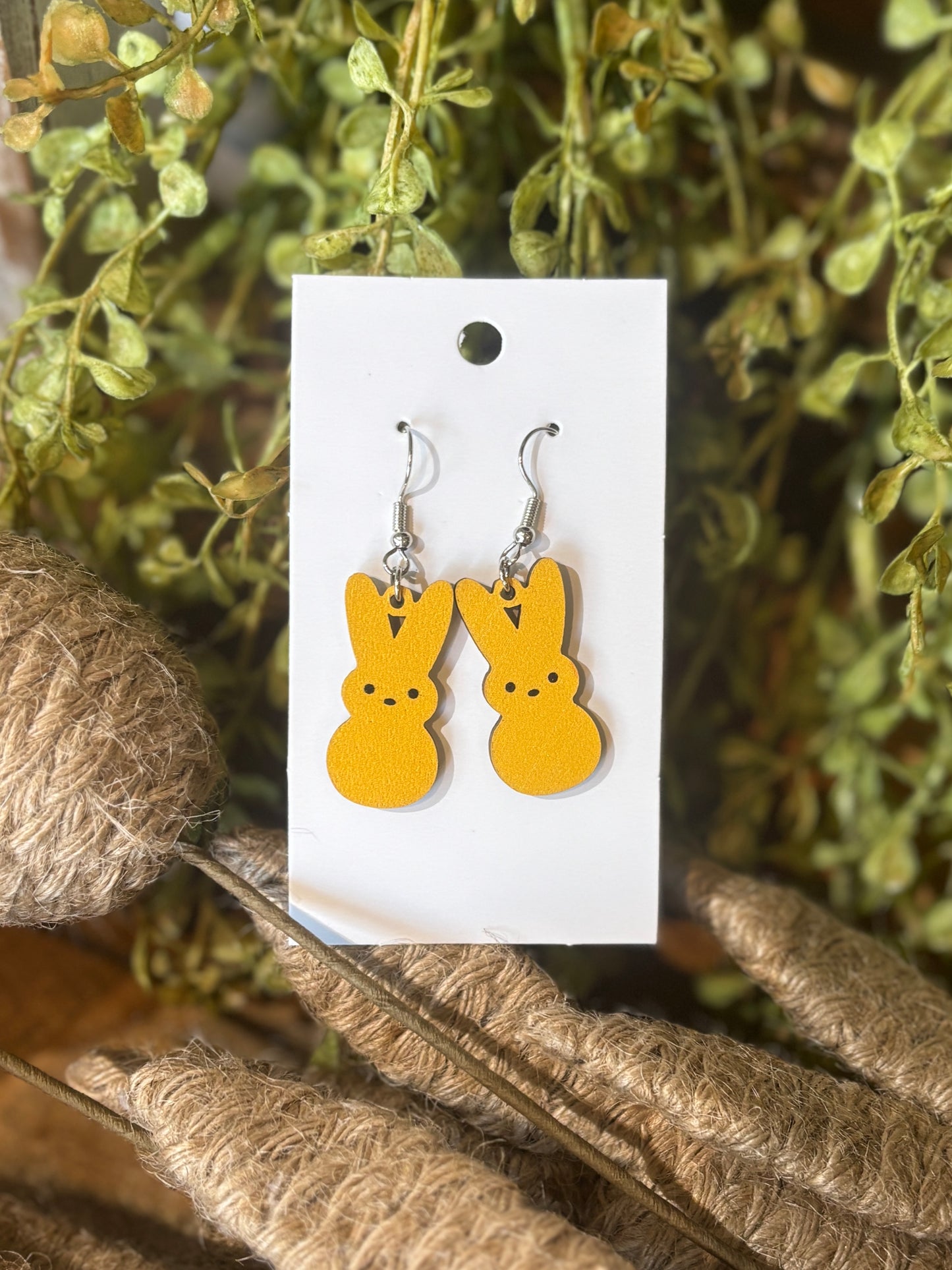 Peep Bunny Earrings