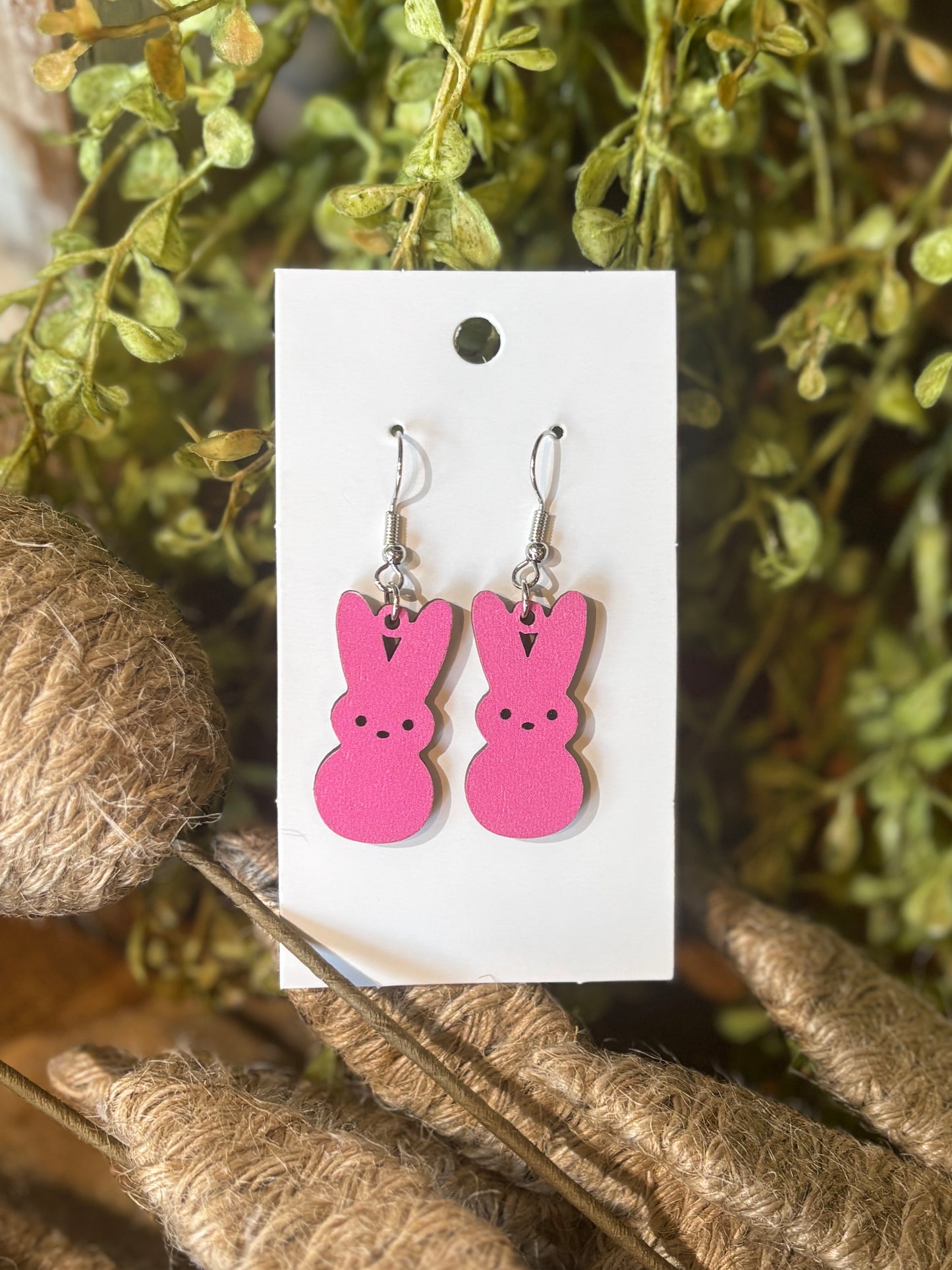 Peep Bunny Earrings
