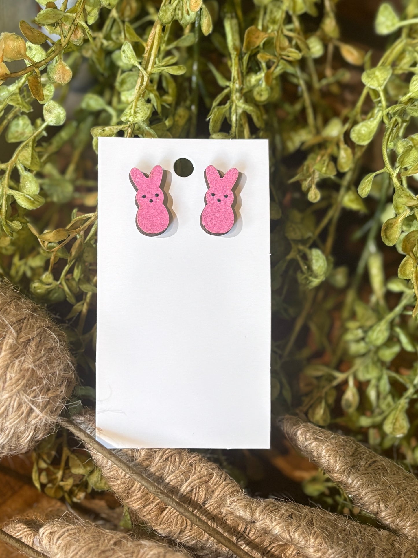 Peep Bunny Earrings