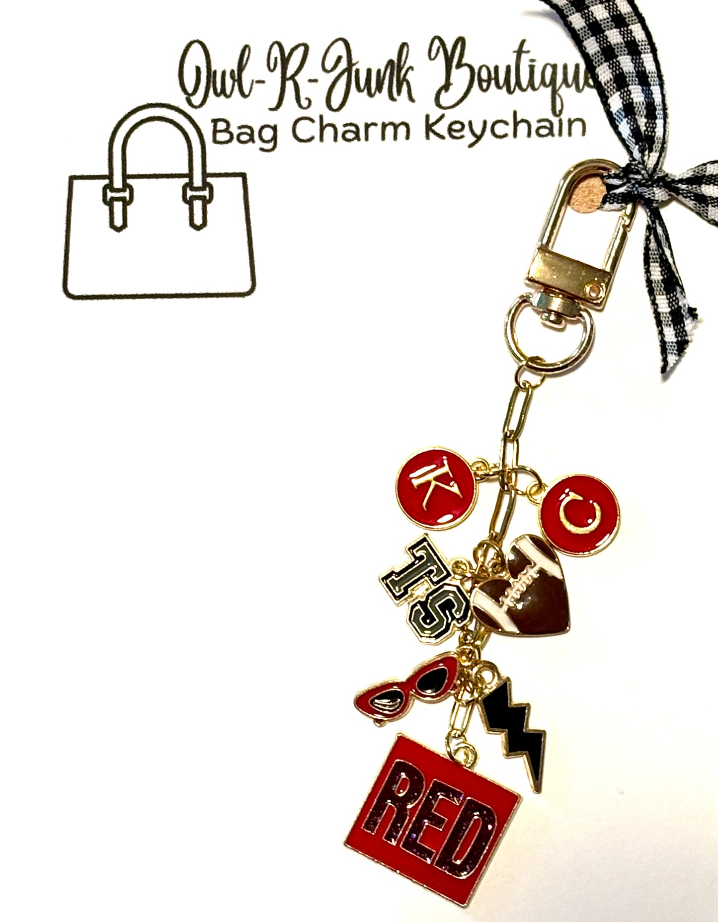 Bag Charm Keychain