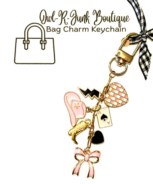 Bag Charm Keychain