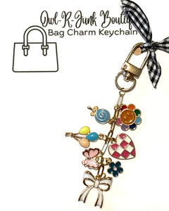 Bag Charm Keychain