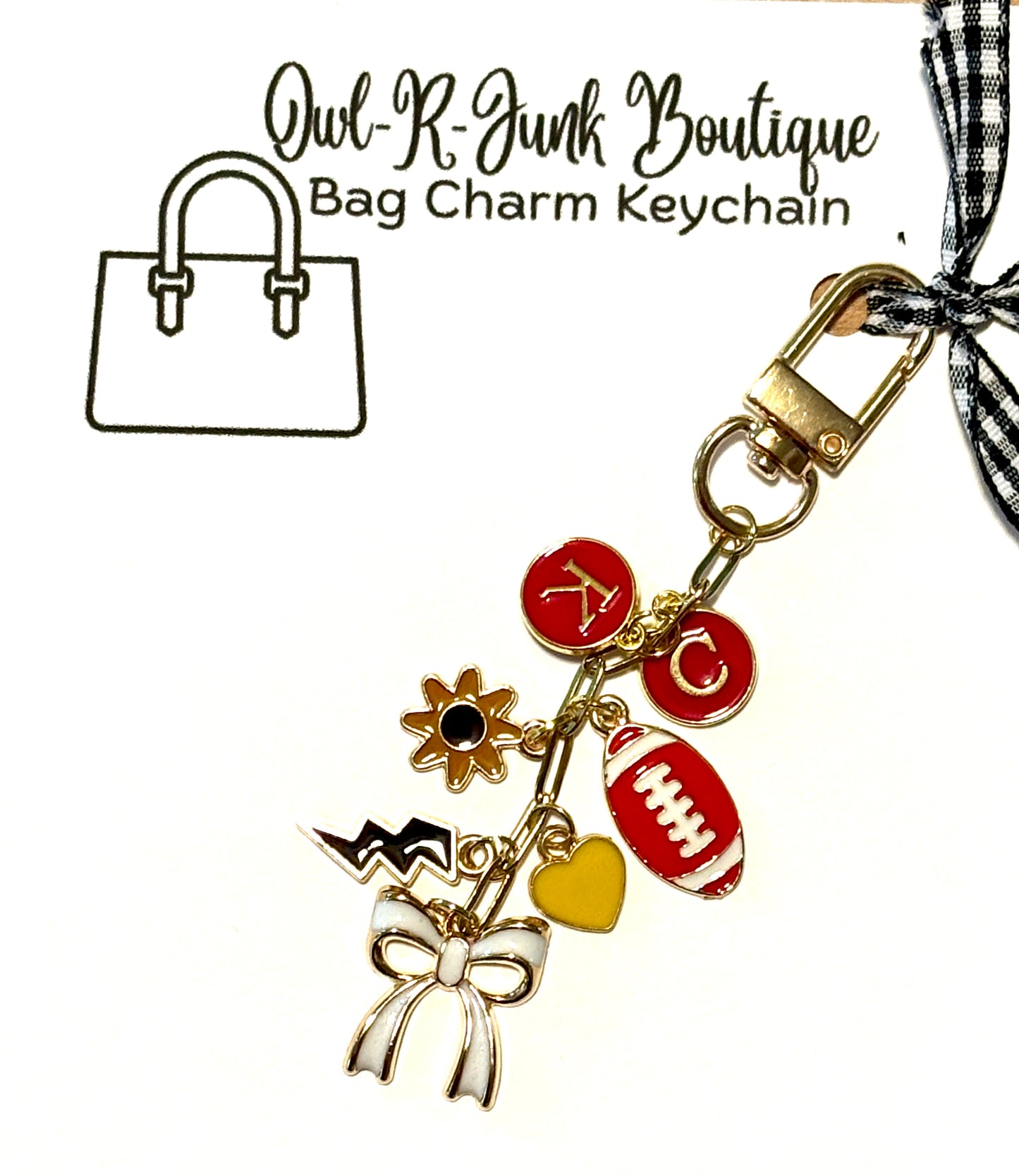 Bag Charm Keychain