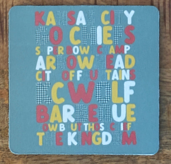 KC Neoprene Coaster