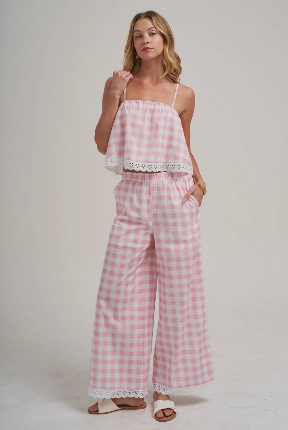Sweet Magnolia Gingham Summer Set