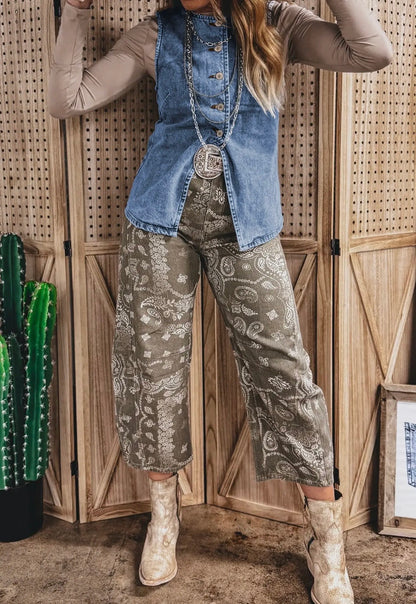 High Noon Denim Vest