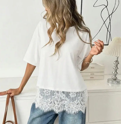 Bloom Lace Trim Soft Top
