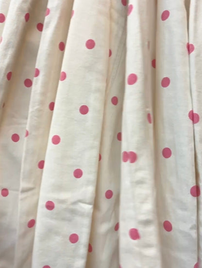 Karla Polka Dot Ankle Length Barrel Jeans