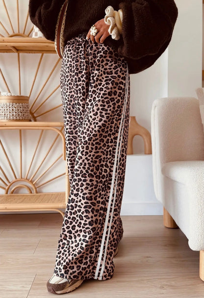 On the Prowl cheetah Wide Leg Pant
