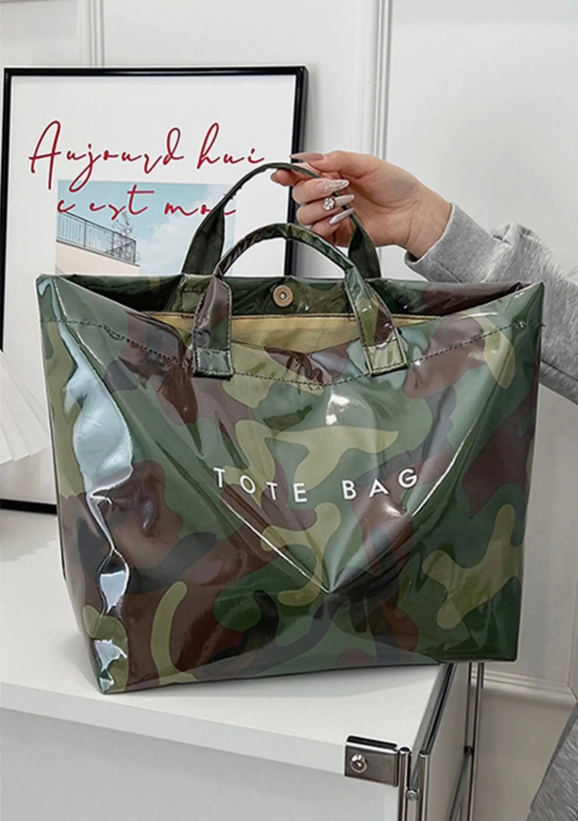 Camouflage Tote Bag