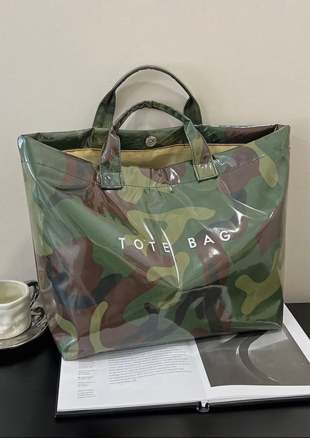 Camouflage Tote Bag