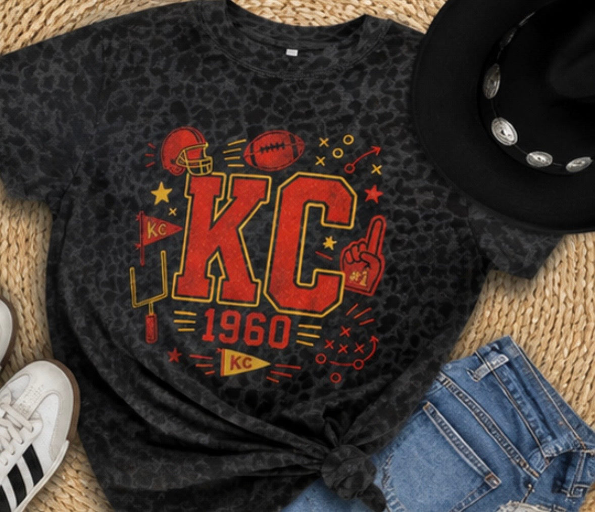 KC 1960 Leopard Tee