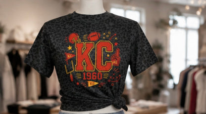 KC 1960 Leopard Tee
