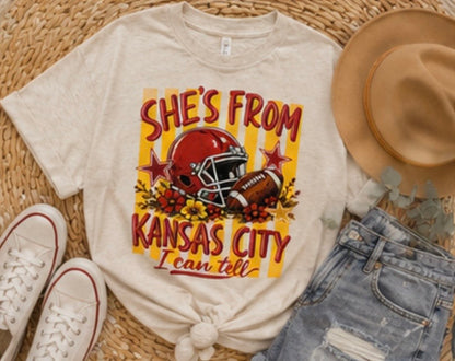 She's From Kansas City Tee