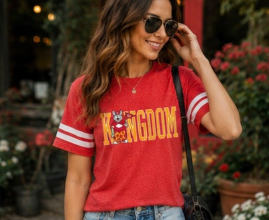 Kingdom Stripe Sleeve Tee