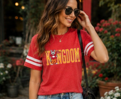 Kingdom Stripe Sleeve Tee