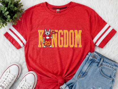 Kingdom Stripe Sleeve Tee