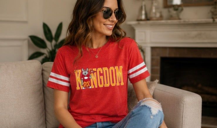 Kingdom Stripe Sleeve Tee