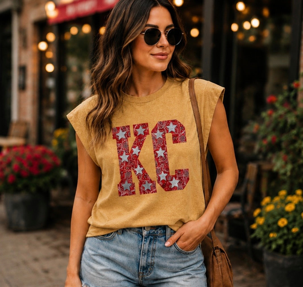 KC Bandana Muscle Tee