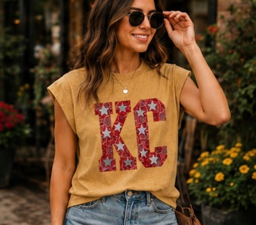 KC Bandana Muscle Tee